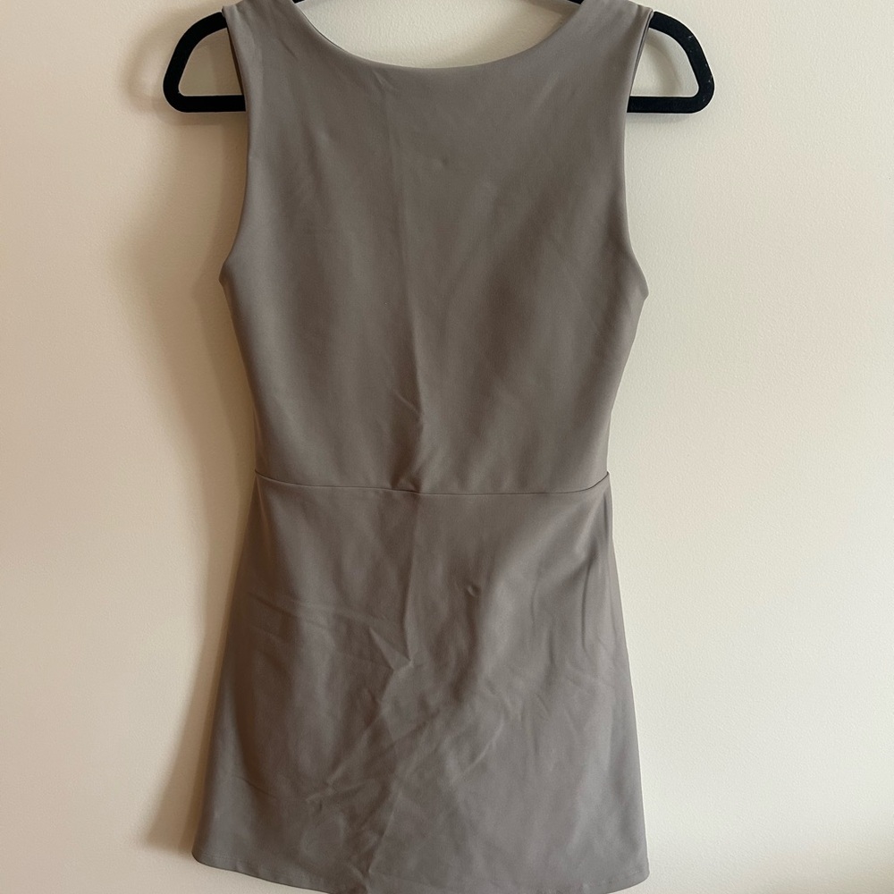 Abercrombie & Fitch Sleeveless Tan Athletic Dress